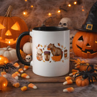 Capybara Herfst Mok