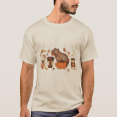 Capybara Herfst Shirt (Voorkant)