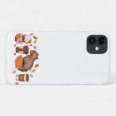 Capybara Herfst telefoonhoesje Case-Mate iPhone Case (Achterkant (horizontaal))