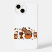 Capybara Herfst telefoonhoesje Case-Mate iPhone Case (Achterkant)