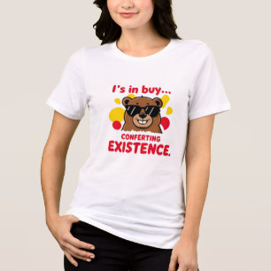 Capybara – Het bestaan overdenken Tri-Blend Shirt