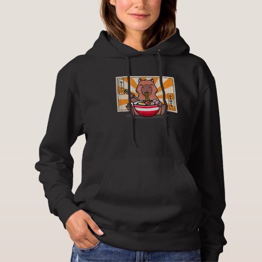 Capybara Hoodie (Voorkant)