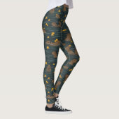 Capybara Hot Tub met Yuzu Fruit Leggings (Rechts)