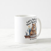 Capybara HR Mug - Funny Office Boundaries Coffee C Koffiemok (Voorkant rechts)