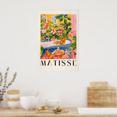Capybara in badkuip kunstprint roze tropisch poster (Keuken)