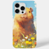 Capybara in de weide Case-Mate iPhone case (Achterkant)