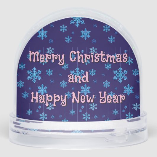 Capybara in het Santa Hat Christmas Snow Wereldbol Sneeuwbol (Achterkant)