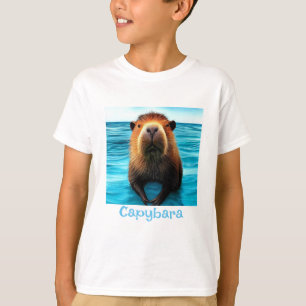 Capybara in het water T-shirt