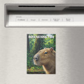 Capybara in Nationaal Park Manu Peru Magneet (Insitu (Vaatwasser))