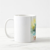 Capybara in Nature 130924AREF101 - Watercolor Koffiemok (Links)