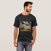 Capybara in water t-shirt (Voorkant volledig)
