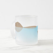 Capybara & Initialen Frosted Mok (Voorkant links)