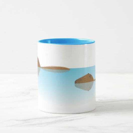 Capybara & Initialen Mok (Midden)