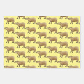 Capybara Inpakpapier Vel (Voorkant 3)