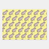 Capybara Inpakpapier Vel (Voorkant)