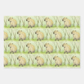 Capybara Inpakpapier Vel (Voorkant 3)