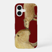 Capybara iPhone 16 Hoesje (Achterkant)