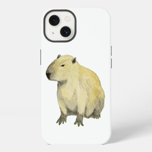 Capybara iPhone Hoesje (Achterkant)