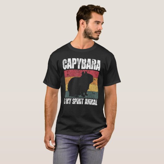Capybara is het Shirt van mijn beest Capybara pet (Voorkant volledig)