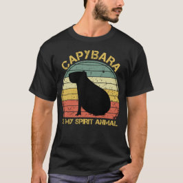 Capybara is mijn gedistilleerde diertje t-shirt