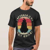 Capybara is mijn gedistilleerde diertje t-shirt (Voorkant)
