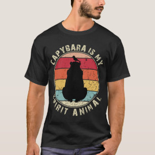 Capybara is mijn gedistilleerde diertje t-shirt