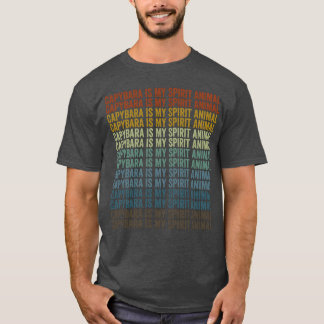Capybara Is Mijn Geestdier Capybara vrienden T-shirt