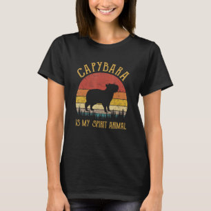 Capybara is mijn spirietdiertje t-shirt