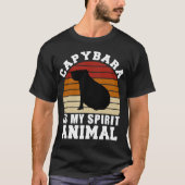 Capybara is mijn Spirit Animal T-shirt (Voorkant)