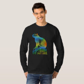 Capybara is mijn spirituele dier unieke Capybara T-shirt (Voorkant volledig)