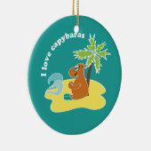Capybara Keramisch Ornament (Rechts)