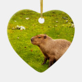 Capybara Keramisch Ornament (Voorkant)