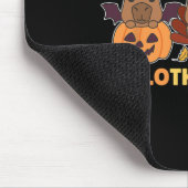 Capybara Kerstmis Halloween kostuum Happy Halloth Muismat (Hoek)