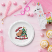 Capybara Kerststemming Kersthumor Papieren Bordje (Feest)