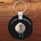 Capybara Keyring Sleutelhanger (Voorkant)