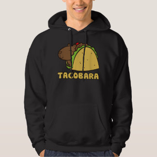 Capybara Kinder Tacobara Grappig Capybara Tacos Hoodie
