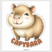 CAPYBARA - KINDERKAMER STICKER (Vel)