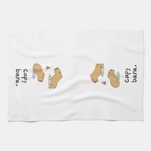 Capybara Kitchen Towel Theedoek (Horizontaal)