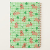 Capybara Klaver Groen Planner (Achterkant)