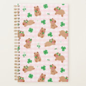 Capybara Klaver Roze Planner (Voorkant)