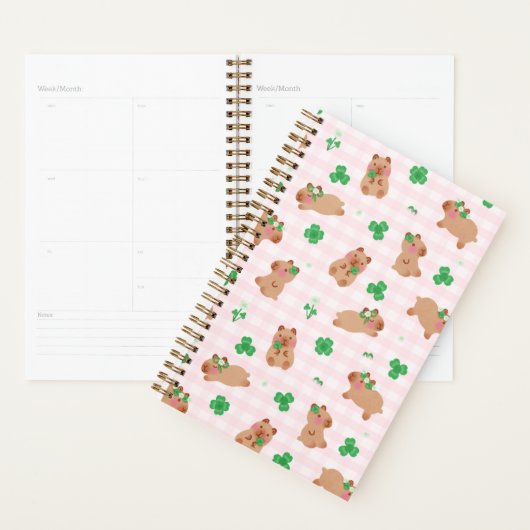 Capybara Klaver Roze Planner (Display)