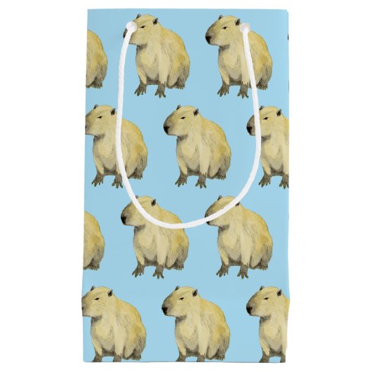Capybara Klein Cadeauzakje (Voorkant)