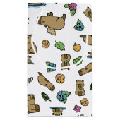 Capybara Klein Cadeauzakje (Achterkant)
