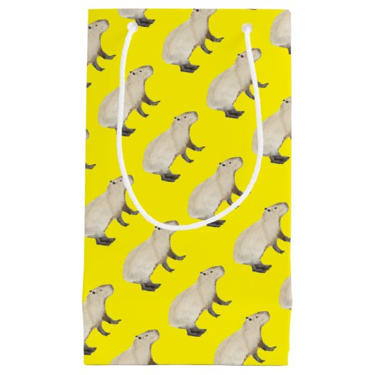 Capybara Klein Cadeauzakje (Voorkant)