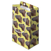 Capybara Klein Cadeauzakje (Voorkant Gekanteld)