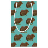Capybara Klein Cadeauzakje (Achterkant)