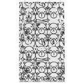 Capybara Klein Cadeauzakje (Achterkant)