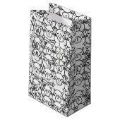 Capybara Klein Cadeauzakje (Achterkant Gekanteld)