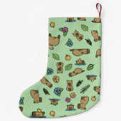 Capybara Kleine Kerstsok (Achterkant)
