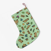 Capybara Kleine Kerstsok (Achterkant (Hangend))
